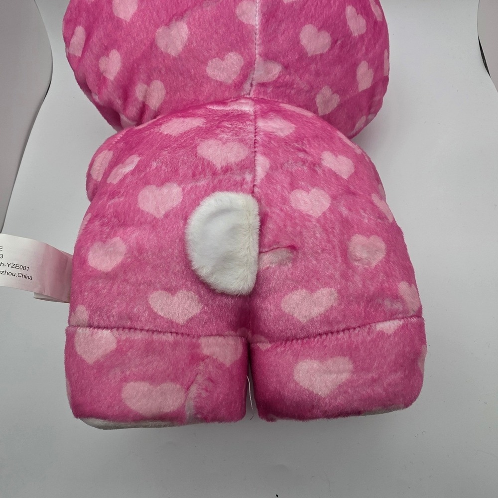 Hello Kitty Valentines Day Greeter Plush Pink Heart Pajama Toy Love You Pillow - Picture 9 of 13